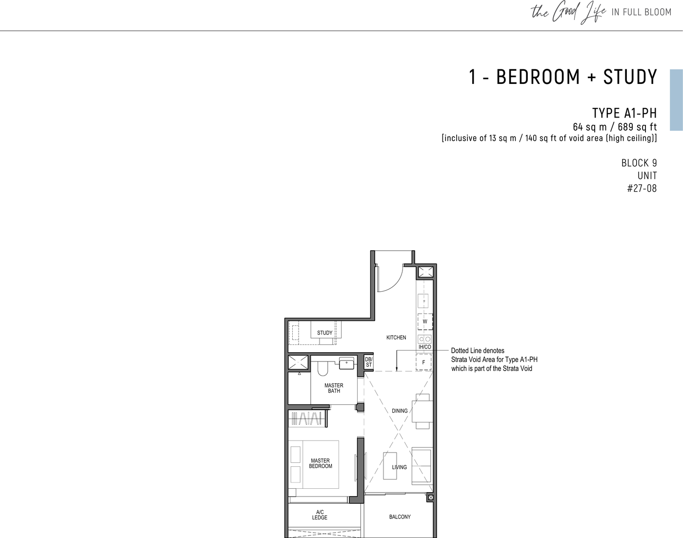 Type A1-PH floor plan