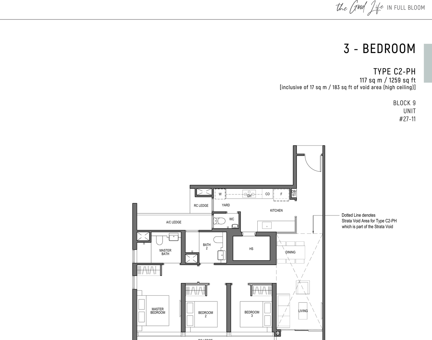 Type C2-PH floor plan